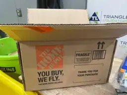 Home Depot Lot Box | Triangle Liquidators