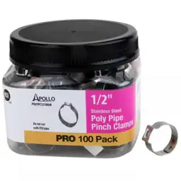 1/2 in. Stainless-Steel Poly Pipe… — Photo 1