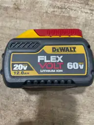 FLEXVOLT 20-Volt/60-Volt MAX Lithium-Ion 12.0Ah… — Photo 2