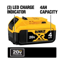 20V MAX XR Premium Lithium-Ion 4.0Ah Battery Pack | Triangle Liquidators