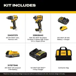DEWALT 20V XR Cordless 2-Tool… — Photo 2