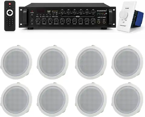 STUDIOFINIX 6" 70V Ceiling Speaker… — Photo 1