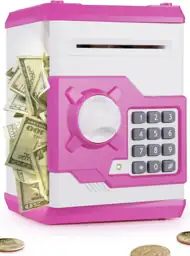 PLAYSHEEK Piggy Bank for Girls… — Photo 1
