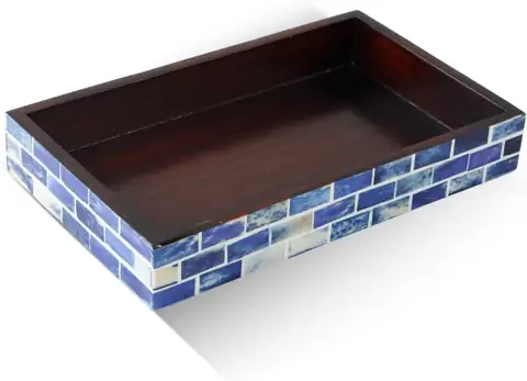 Handicrafts Home Bone Inlay Indigo… — Photo 1