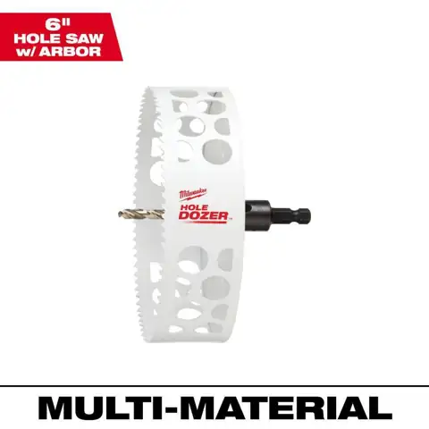 6 in. Hole Dozer Bi-Metal… — Photo 1