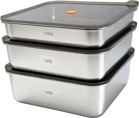 YUPER Stainless Steel Food Storage… — Photo 1