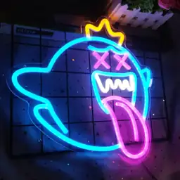 King Boo Neon Sign Ghost… — Photo 2