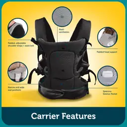 Safety 1st Baby Carrier, Grey,… — Photo 2