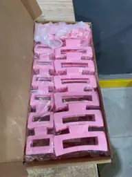24 Pcs Pink Hair Claw… — Photo 3