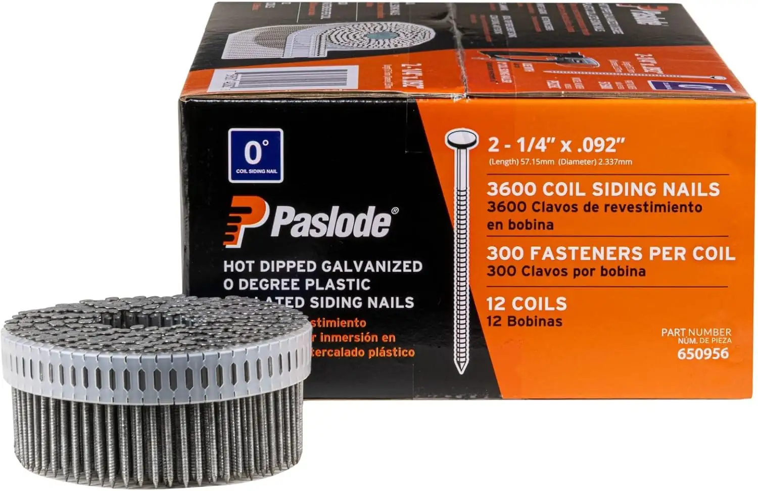 Paslode Coil Siding Nails 650956,… — Photo 1