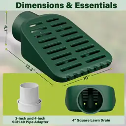 4in Yard Drain with Grate… — Photo 2