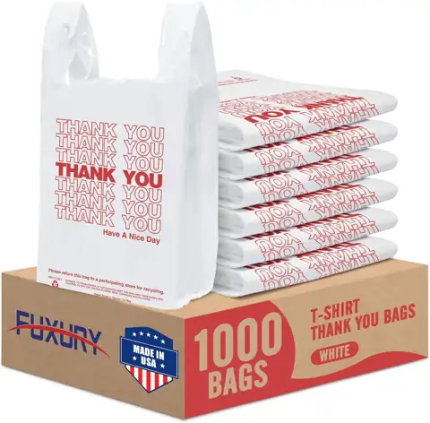 Fuxury Plastic Bags Thank You… — Photo 1