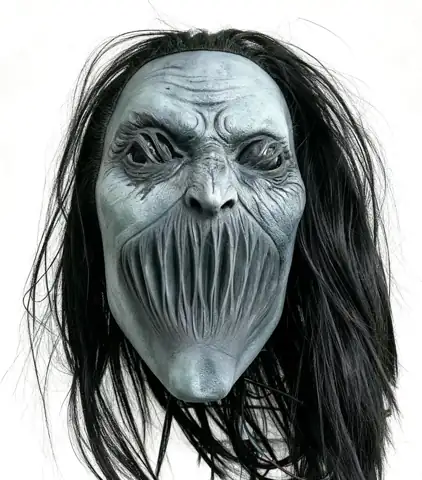 Mouthless scary ghost Halloween mask,… — Photo 1