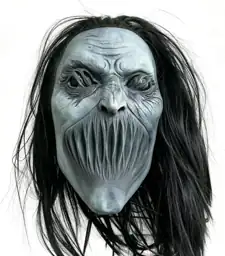 Mouthless scary ghost Halloween mask,… — Photo 1