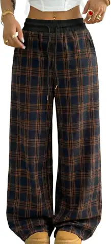 Wyeysyt Womens Plaid Gingham Pajama… — Photo 1