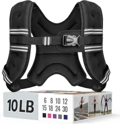 Zeerun Weighted Vest, 6/8/10/12/15/18/20/24/30LB for… — Photo 1