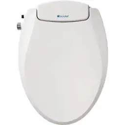 Brondell EcoSeat Elongated White Bidet… — Photo 1