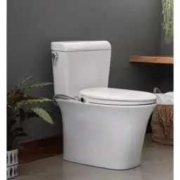 Brondell EcoSeat Elongated White Bidet… — Photo 2