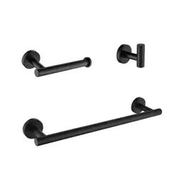 3-Piece Stainless Steel Bathroom Hardware… — Photo 1