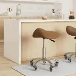 Saddle Stool with Wheels, Ergonomic… — Photo 2