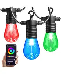 Eco4life Smart Outdoor Patio Lights,… — Photo 1