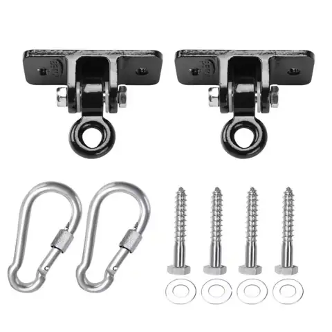 Black Heavy-Duty Swing Hangers for… — Photo 1