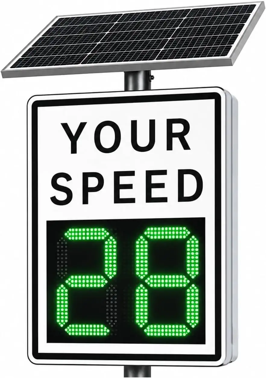 Radar Speed Display Sign, Solar… — Photo 1