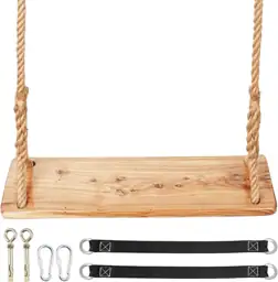 Wooden Swing 500 lbs Load… — Photo 2