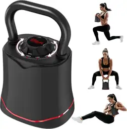 ERGOLIFE 6.5-40 lb Adjustable Kettlebell… — Photo 1