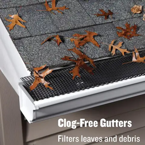 Amerimax Lock-In Gutter Guard Black… — Photo 1