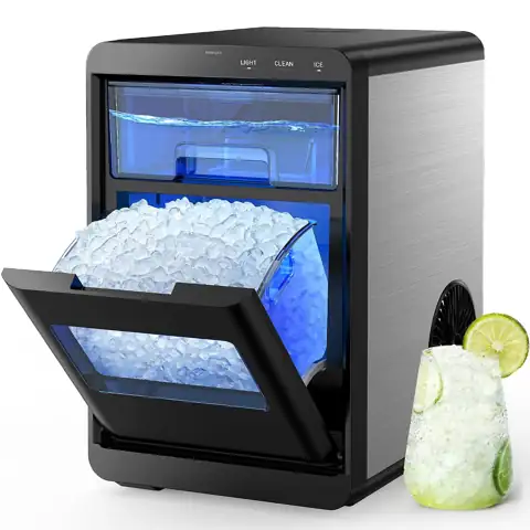 Nugget Ice Maker Countertop 44Lbs/24H,… — Photo 1