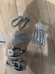 Silver 304 Stainless Steel Swing… — Photo 3