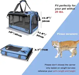 GAPZER Pet Carrier for Large… — Photo 2