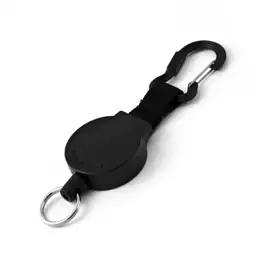 MID6 Retractable Carabiner Keychain with… — Photo 2