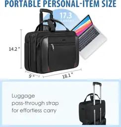 EMPSIGN 17.3 Inch Rolling Laptop… — Photo 2