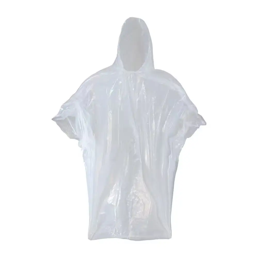 Economy One-Size-Fits-All Clear Polyethylene Waterproof… — Photo 1