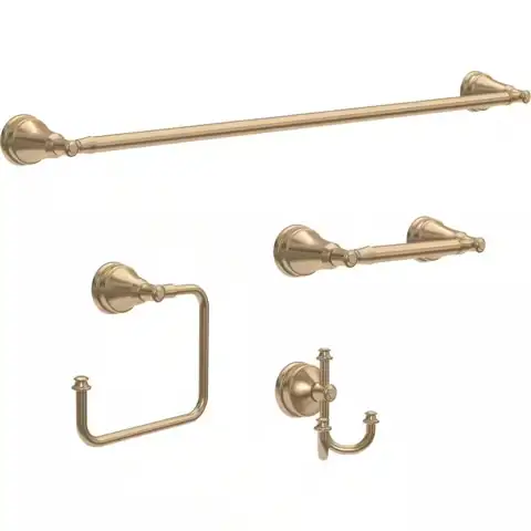 Mylan 4-Piece Bath Set with… — Photo 1
