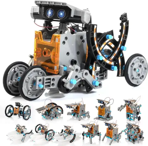 Solar Robot Kit, 14-in-1 STEM… — Photo 1