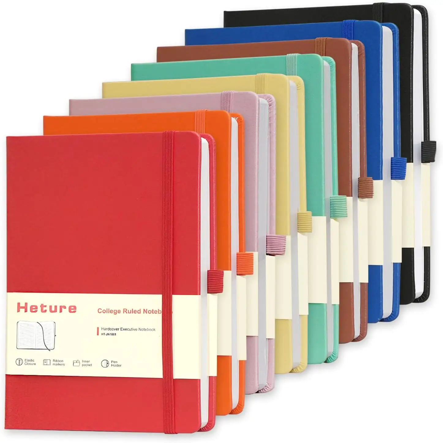 Heture 8 Pack Lined Journal… — Photo 1
