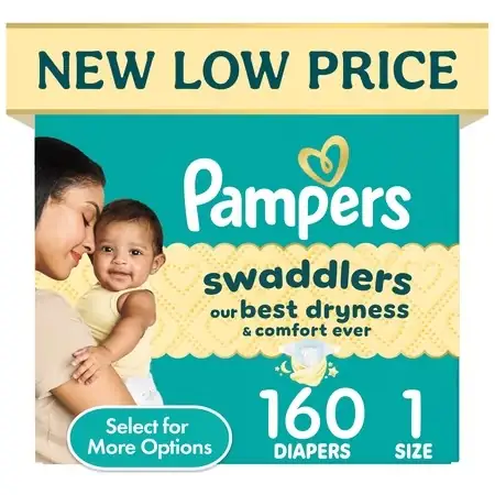 Pampers Swaddlers Fragrance Free Baby… — Photo 1