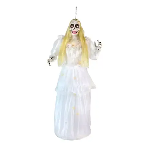 5 ft. Touch-Activated Animatronic Hanging… — Photo 1