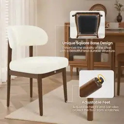 Hawsaiy 4-Pack Upholstered Dining Chairs… — Photo 2