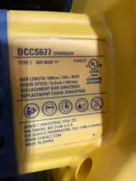 DEWALT 60V MAX DCCS677Z1 20… — Photo 7