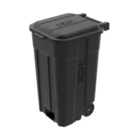 HDX 45 Gal. Black Outdoor… — Photo 1