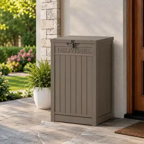 55 Gal. Medium Gray Wood… — Photo 1