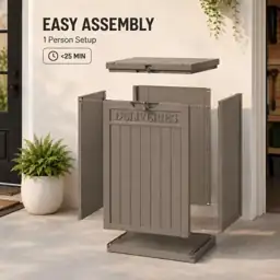 55 Gal. Medium Gray Wood… — Photo 2