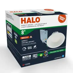 HALO 8-in 5000-Lumen Switchable White… — Photo 2