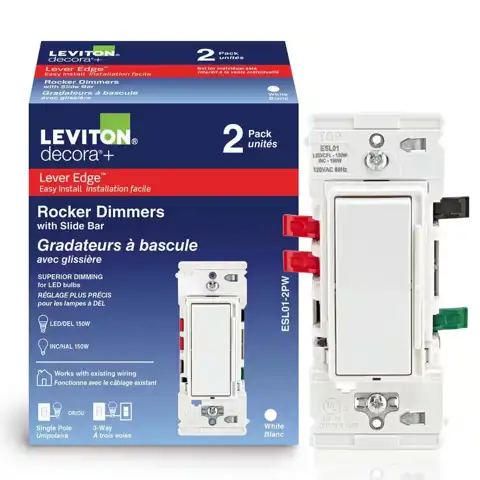 Leviton Decora Dimmer Switch for… — Photo 1