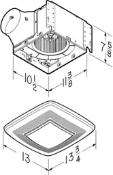 Broan QT130LE - Exhaust Fans… — Photo 2