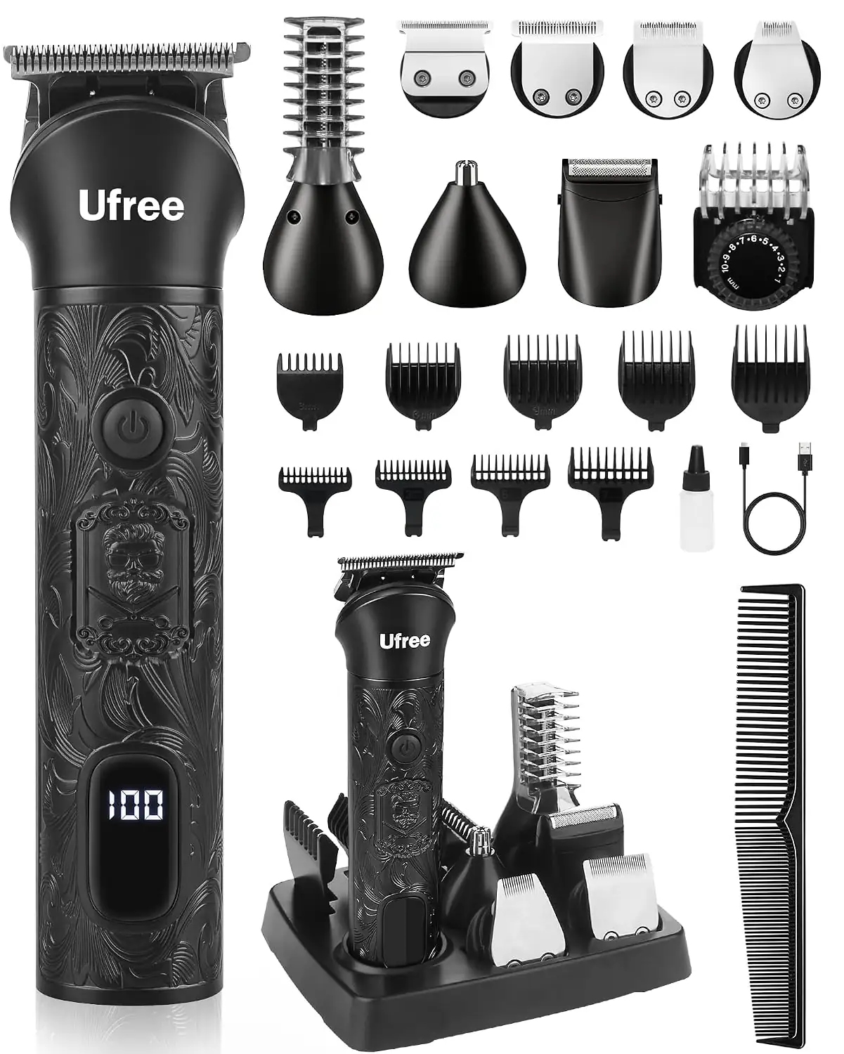 Ufree 7-in-1 Beard Trimmer for… — Photo 1